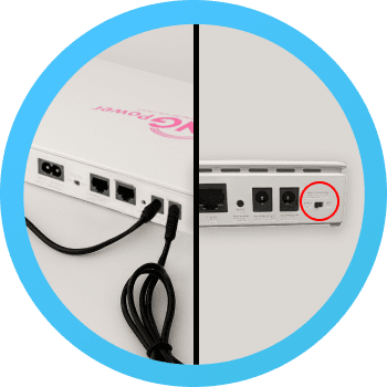 Підключення кабелів до павербанку